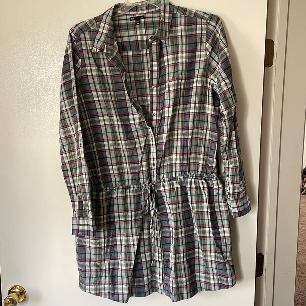 Gap button down tunic
